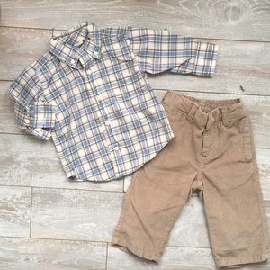 Gymboree Boys 6-12 Month Outfit Set
